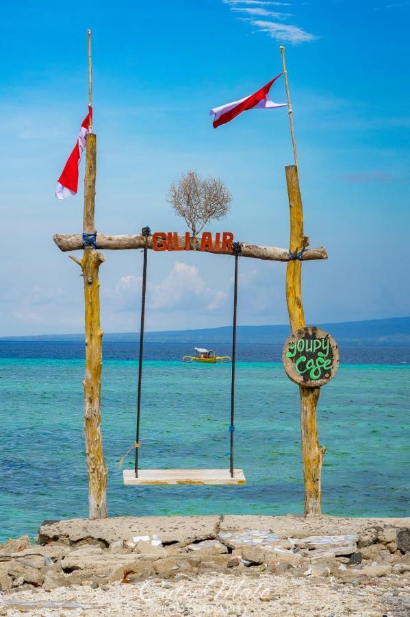 Youpy Bungalows Gili Air Exterior foto